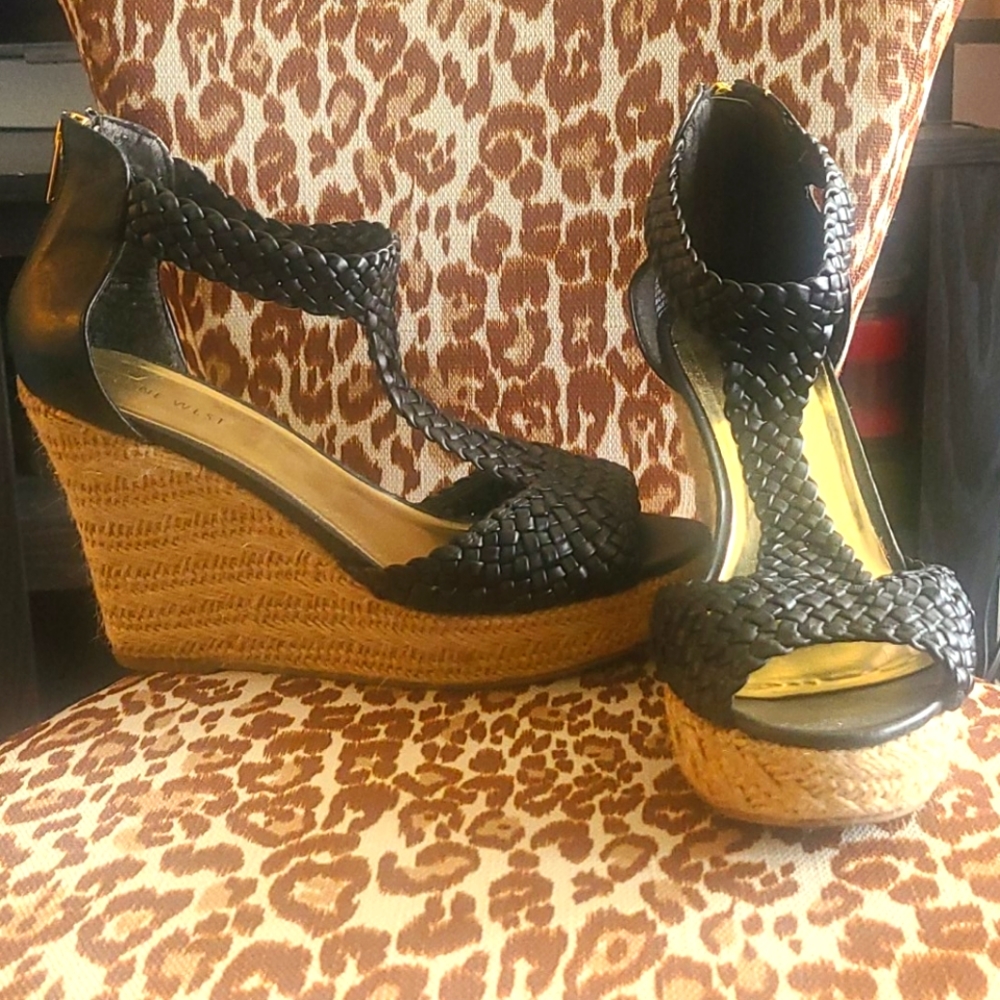 Nine West wedge sandals